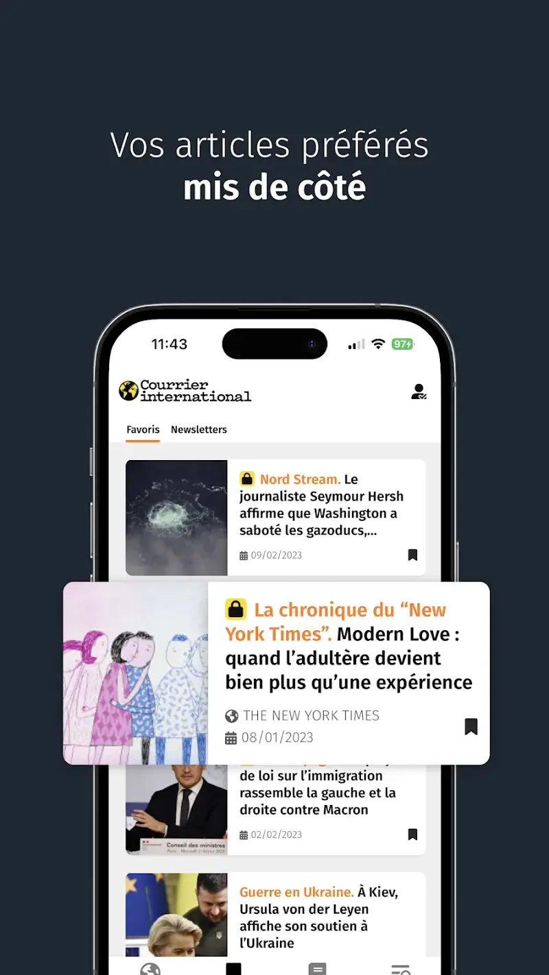 Courrier international screenshot 1