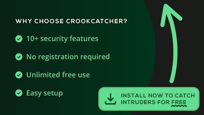 CrookCatcher • Anti-Theft screenshot 1