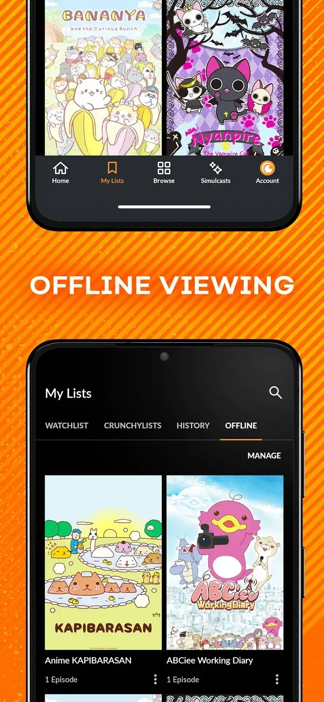 Crunchyroll screenshot 1