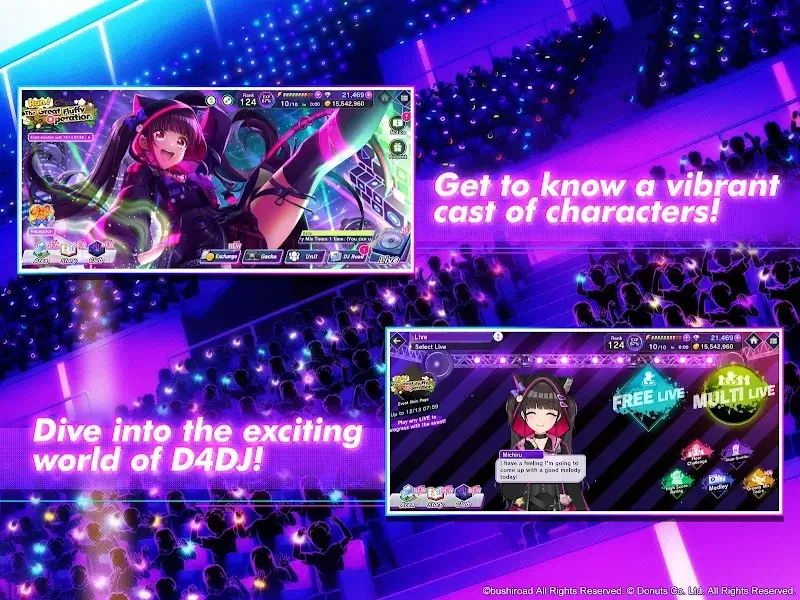 D4DJ Groovy Mix screenshot 1