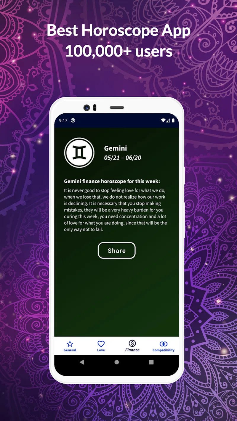 Daily Horoscope 2025 screenshot 1