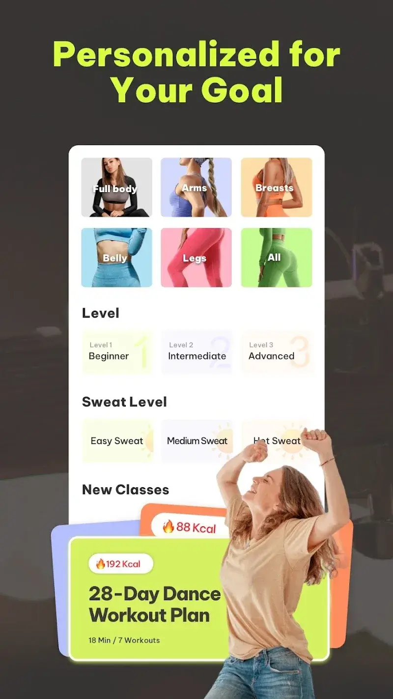 Dancefitme screenshot 1