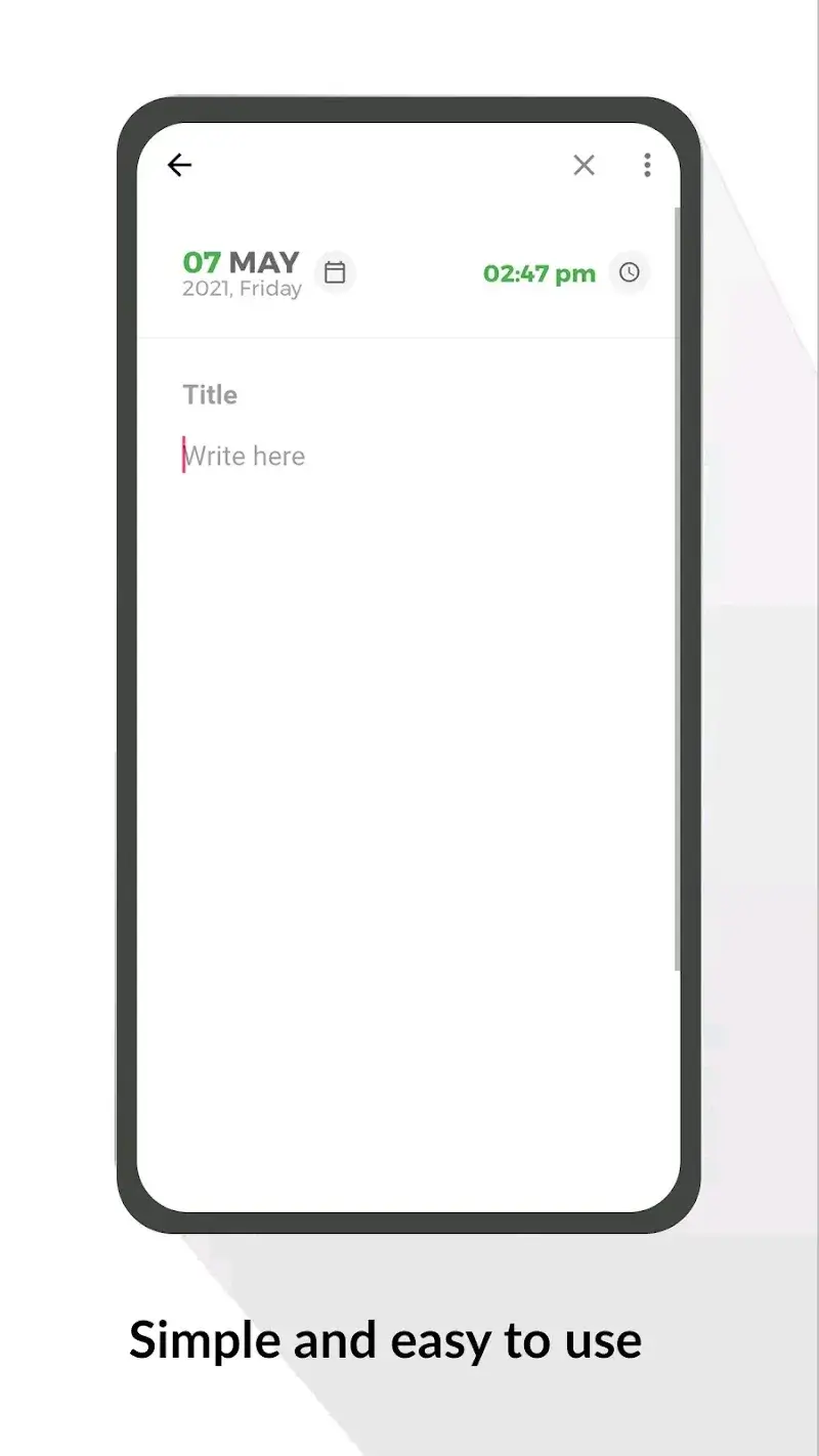 Daybook - Diary, Journal, Note screenshot 1