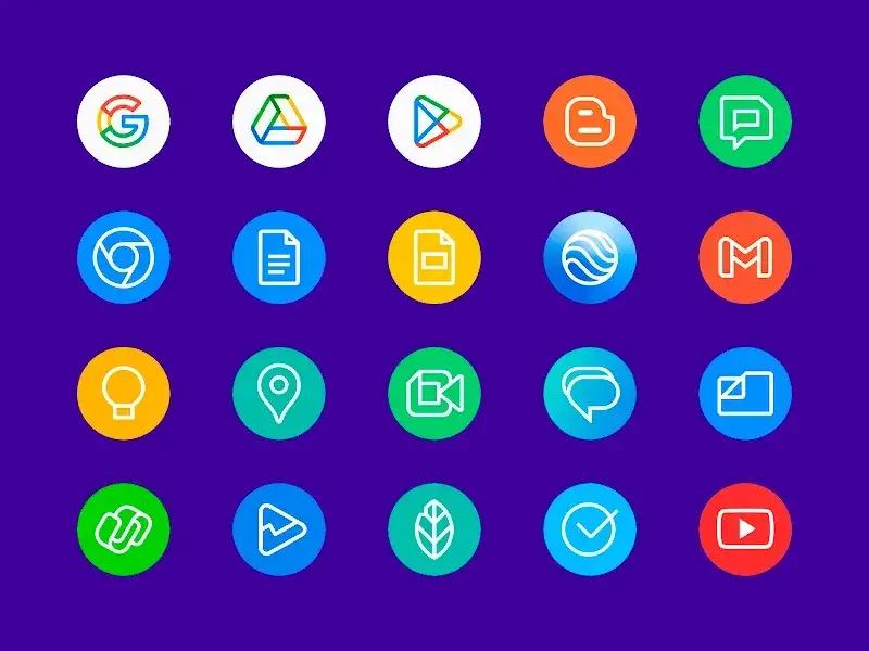 Delux - Icon pack (Round) screenshot 1