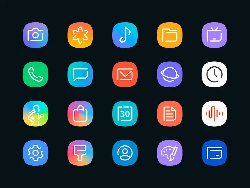 Delux - Icon Pack screenshot 1