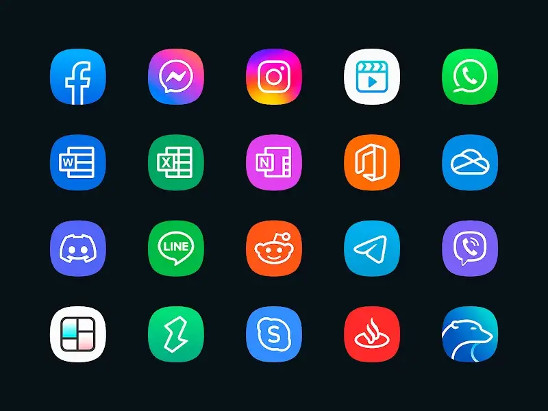 Delux - Icon Pack screenshot 1