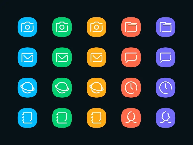 Delux - Icon Pack screenshot 1