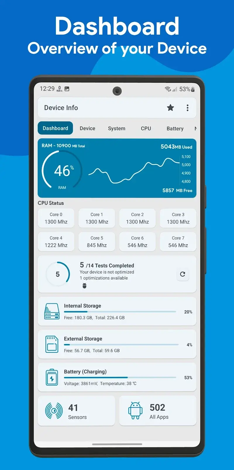 Device Info screenshot 1
