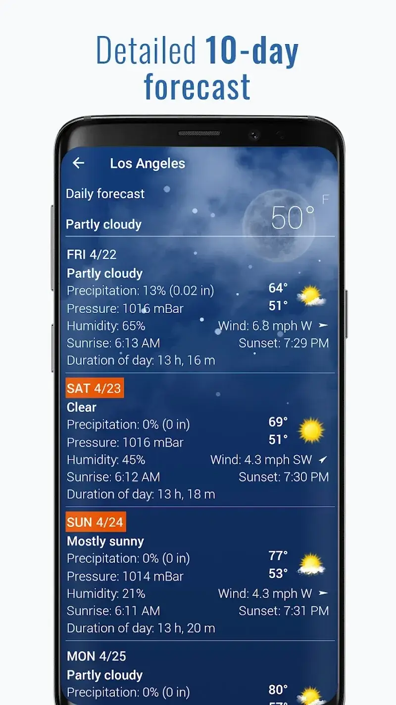 Digital Clock & World Weather screenshot 1
