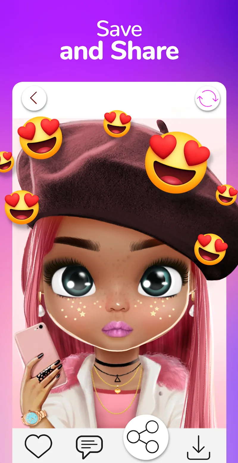 Dollicon: Doll Avatar Maker screenshot 1