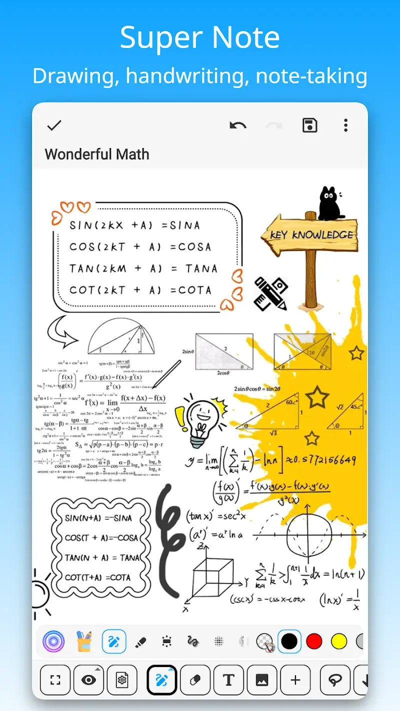 DrawNote: Drawing Notepad Memo screenshot 1