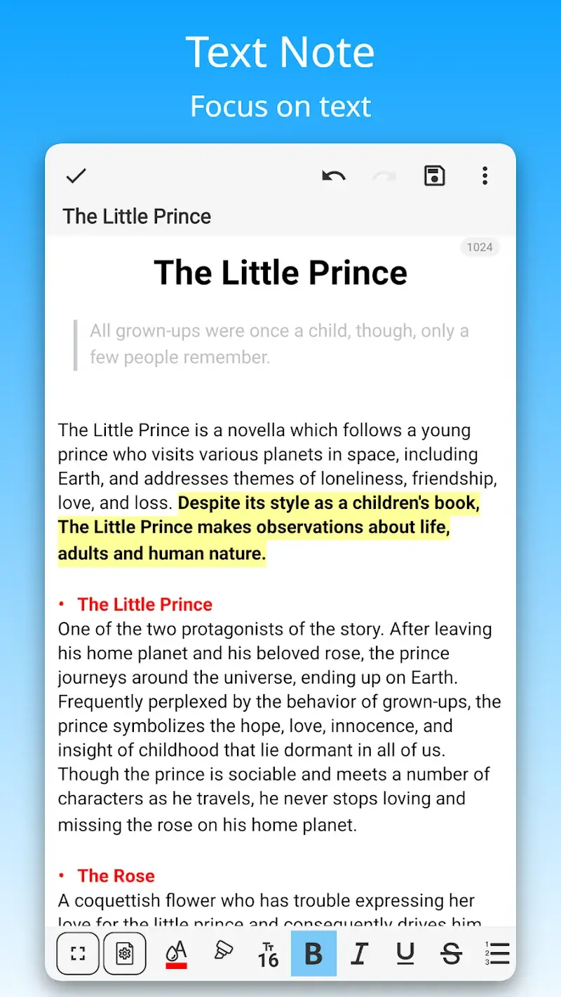 DrawNote: Drawing Notepad Memo screenshot 1