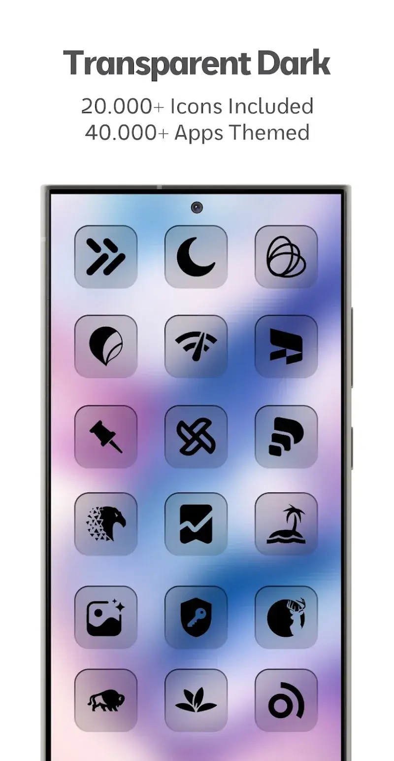 Eclipse Transparent Icon Pack screenshot 1