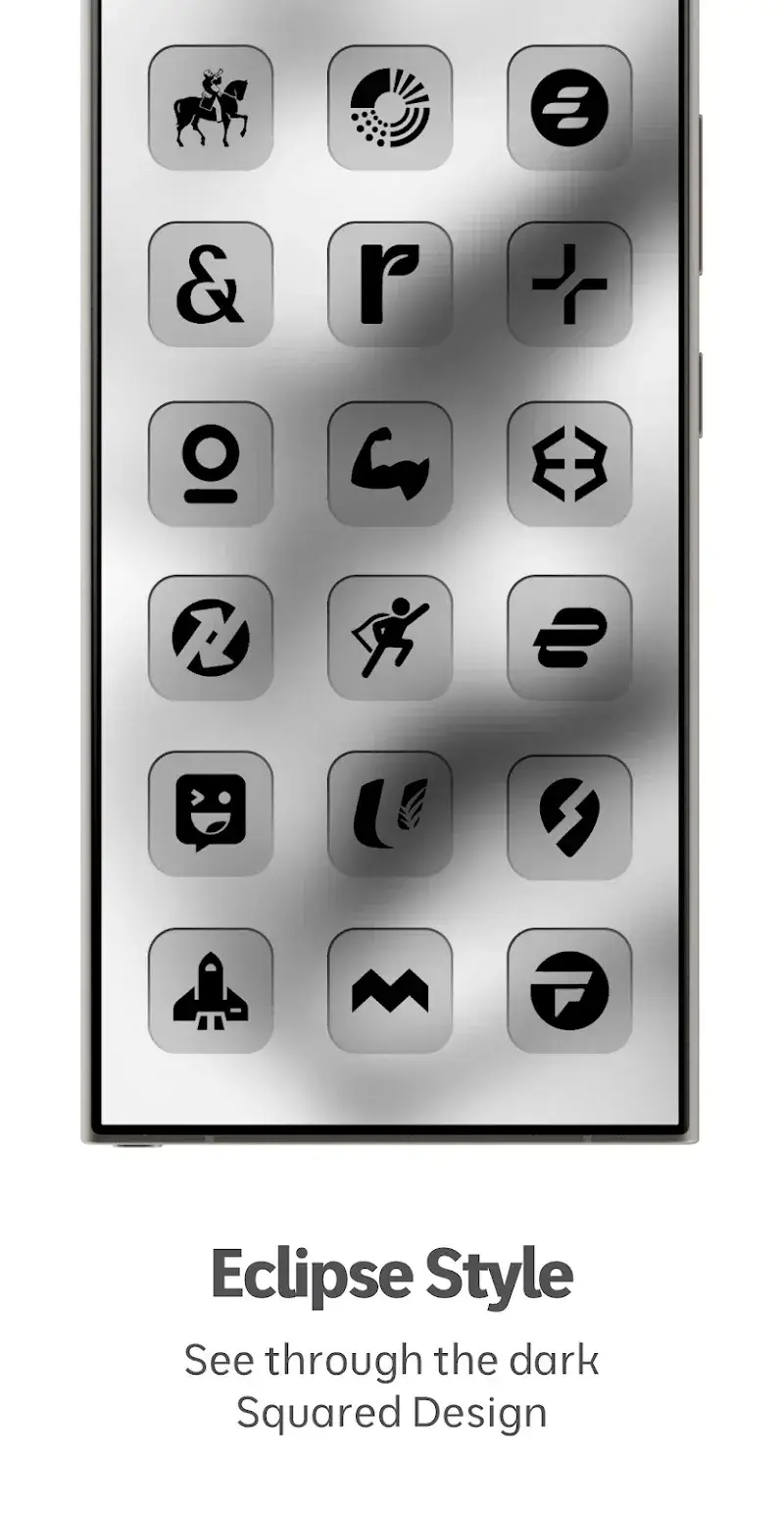 Eclipse Transparent Icon Pack screenshot 1