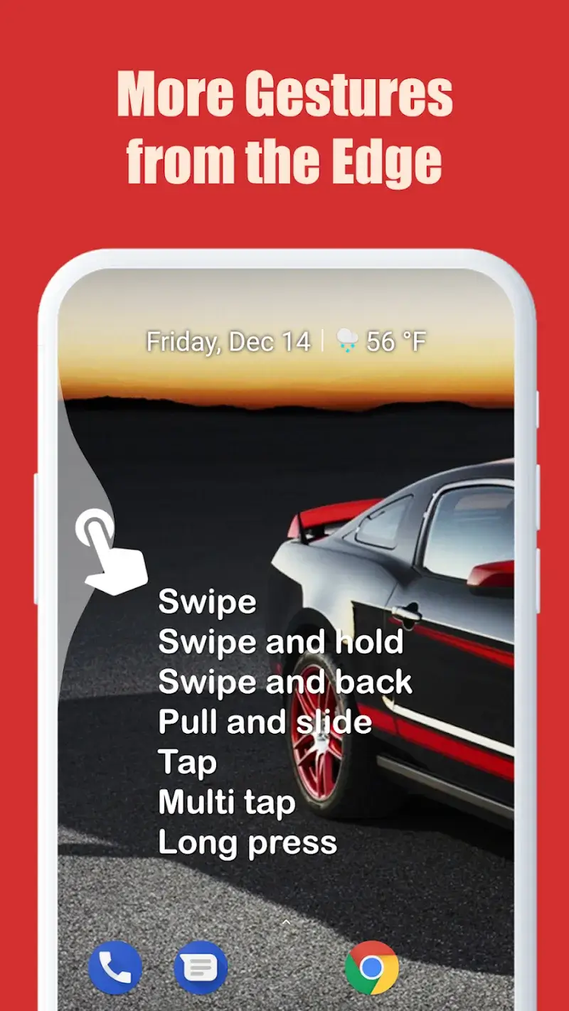 Edge Gestures screenshot 1