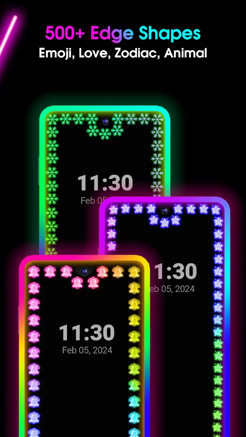 Edge Lighting: LED Borderlight screenshot 1