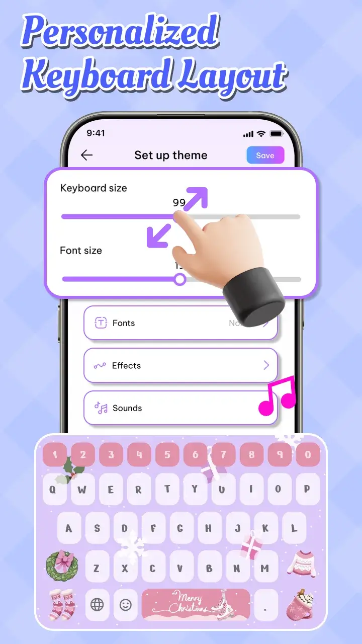 Emoji Font Keyboard & Themes (Fonts Keyboard) screenshot 1
