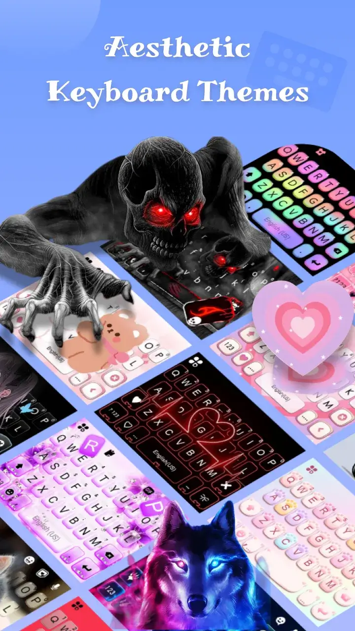 Emoji keyboard screenshot 1