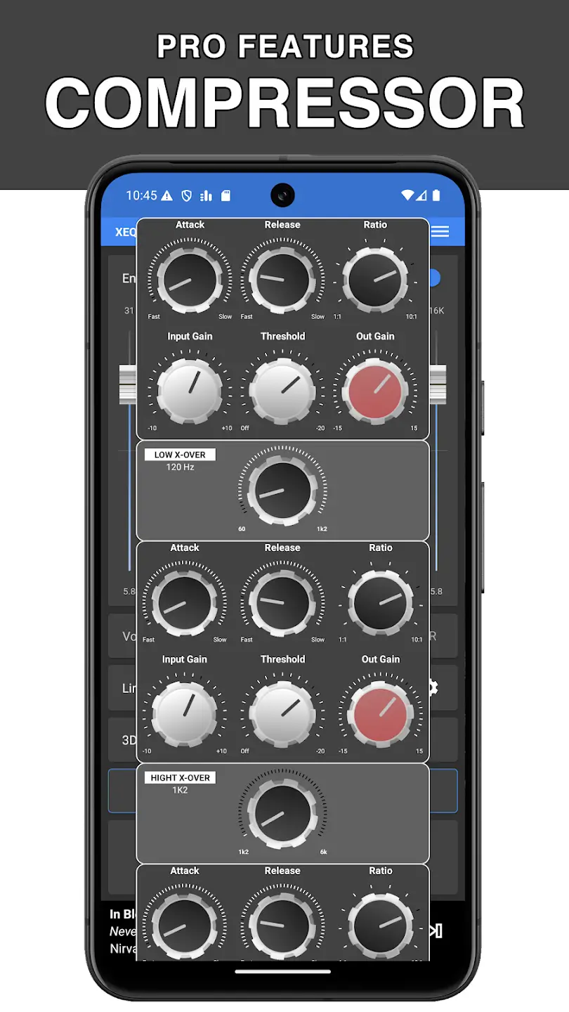 Equalizer XEQ screenshot 1