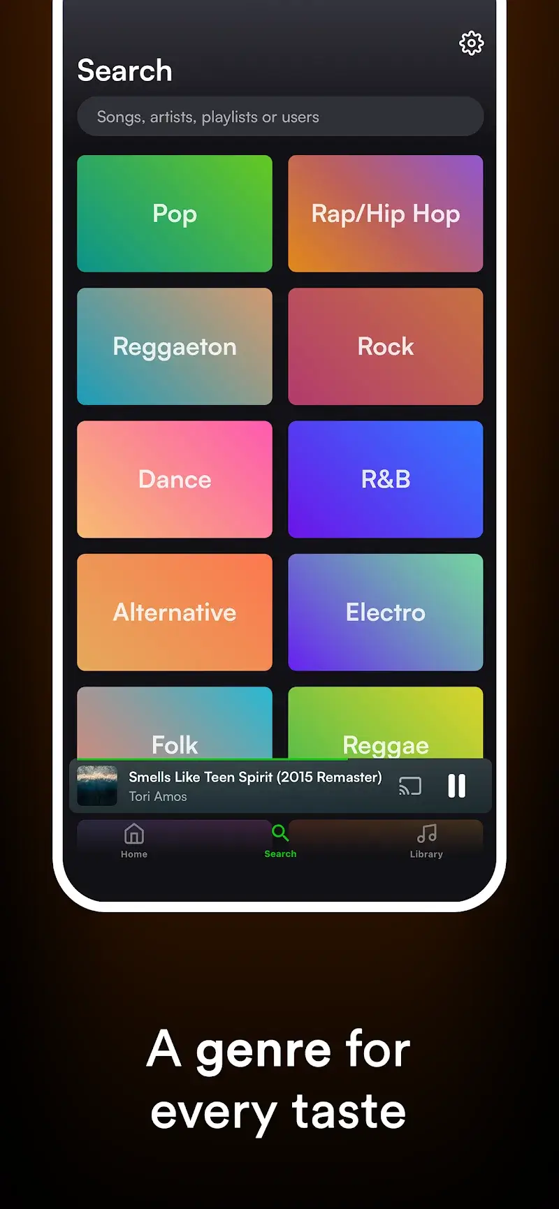 eSound: MP3 Music Player App screenshot 1