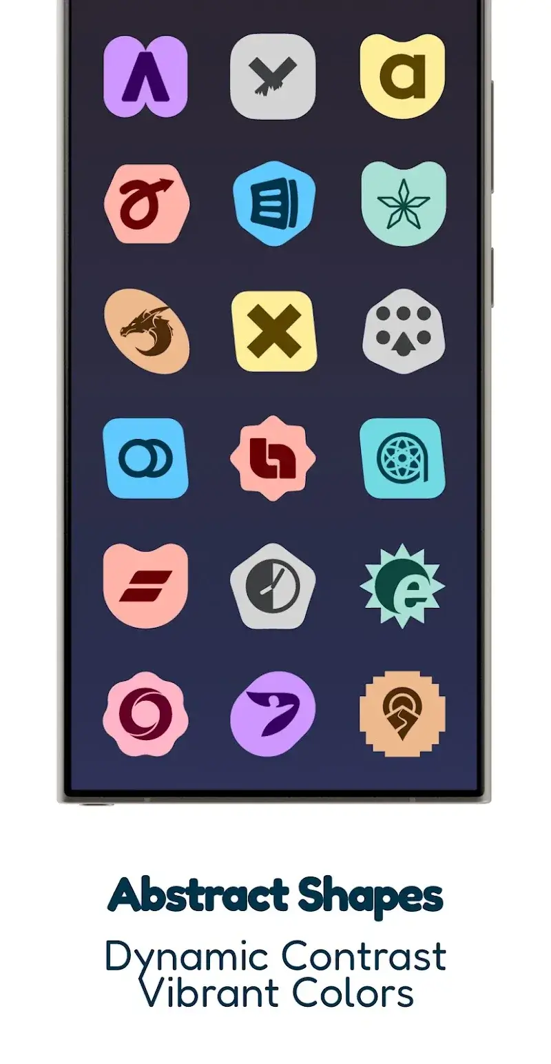 Expressive Shapes Icon Pack screenshot 1