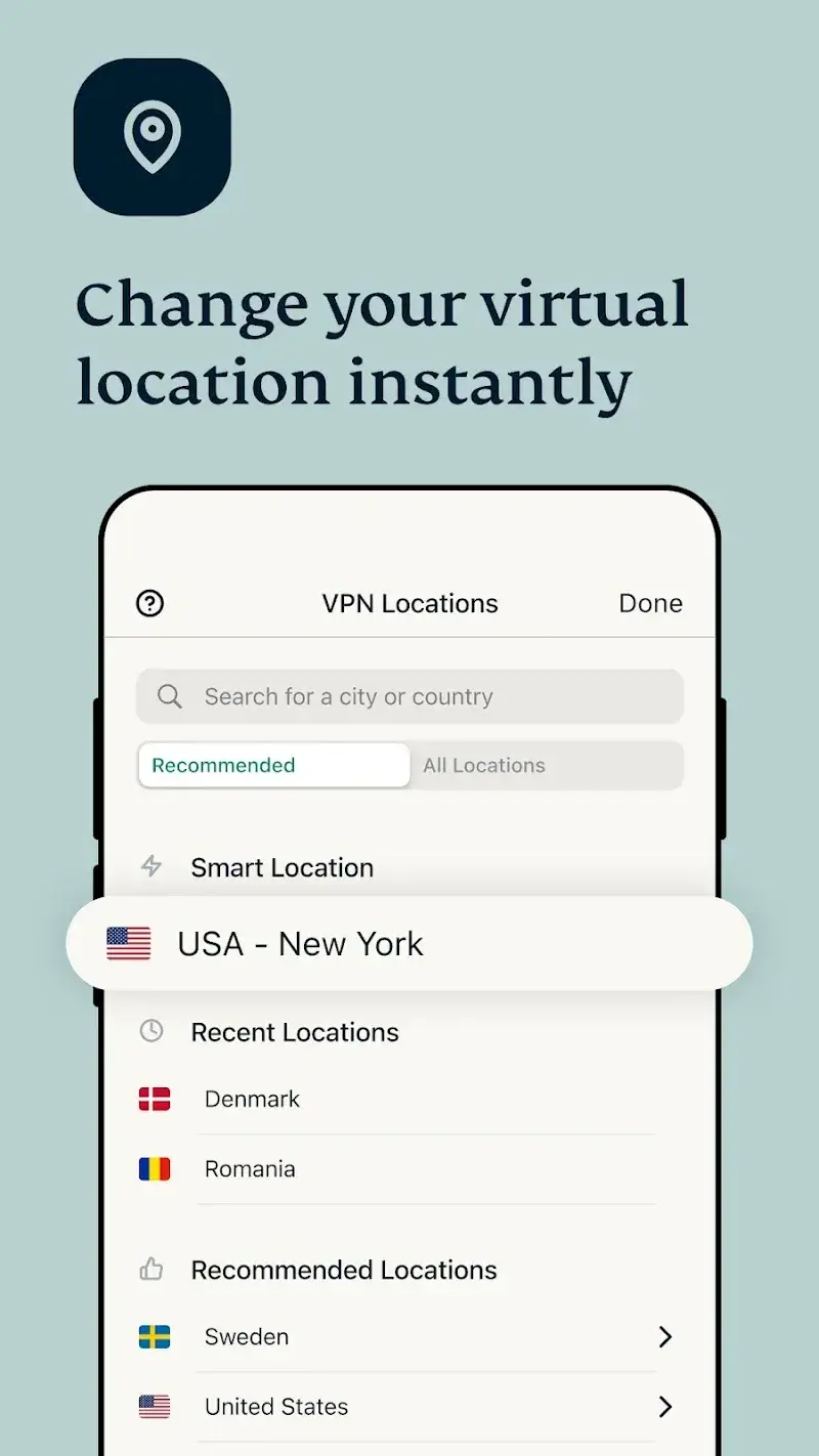 ExpressVPN screenshot 1