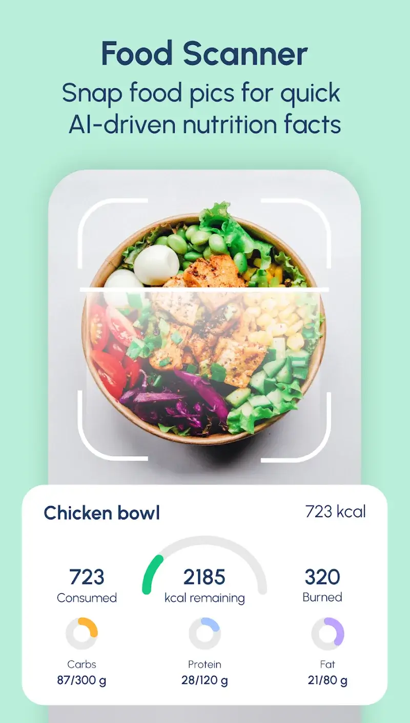 Fastic AI Food Calorie Tracker screenshot 1