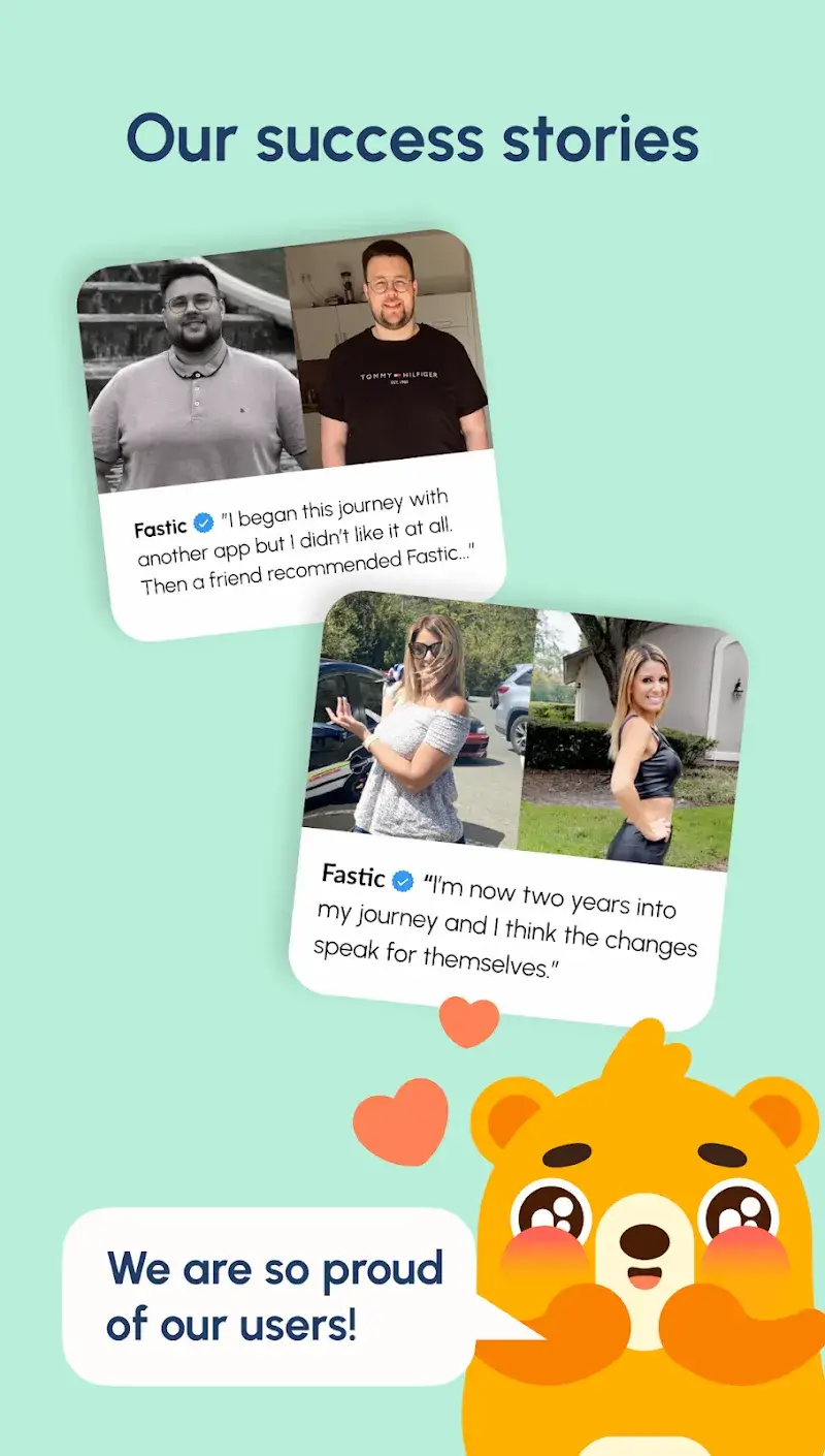 Fastic AI Food Calorie Tracker screenshot 1