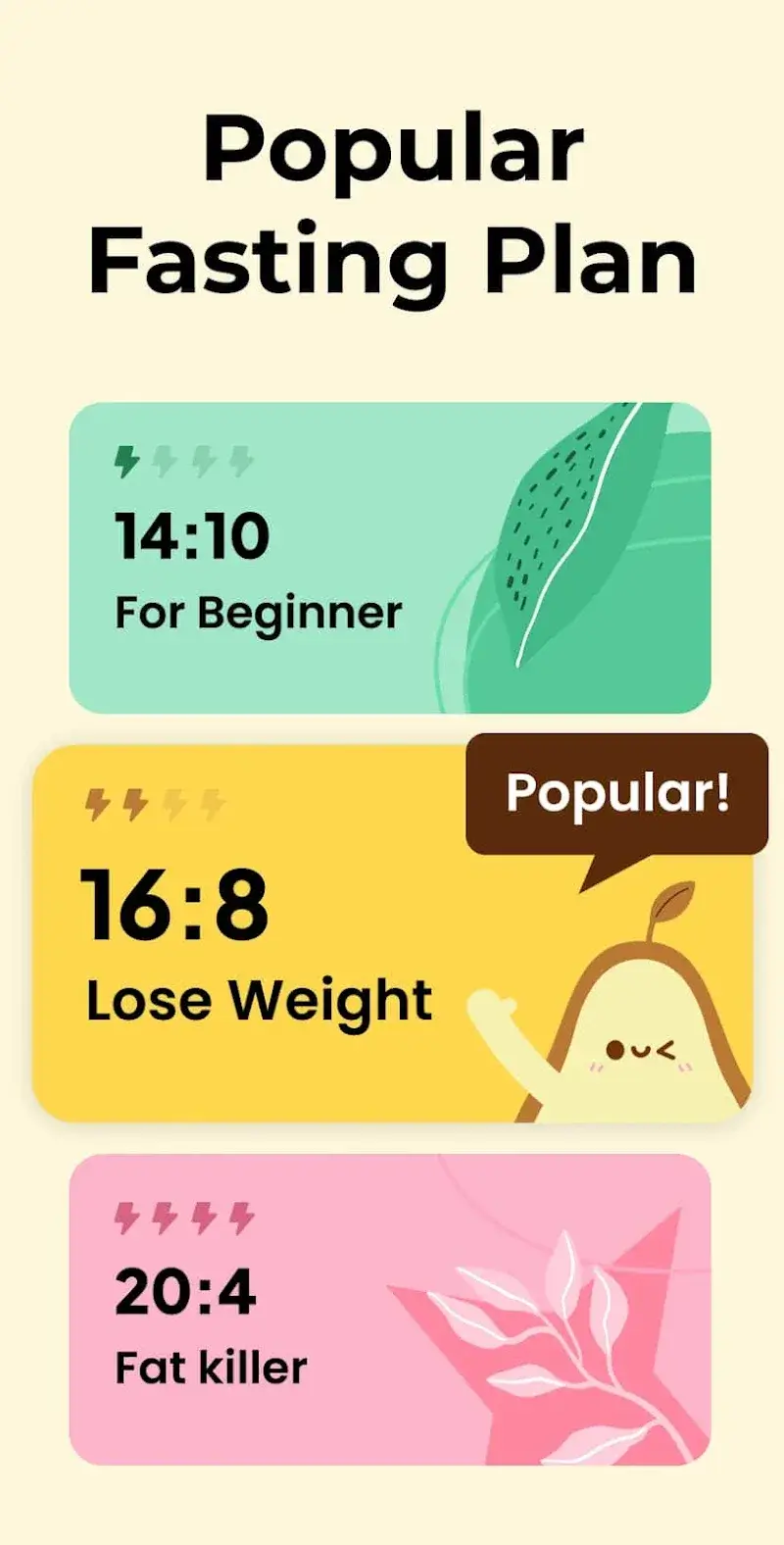 Fasting Tracker screenshot 1