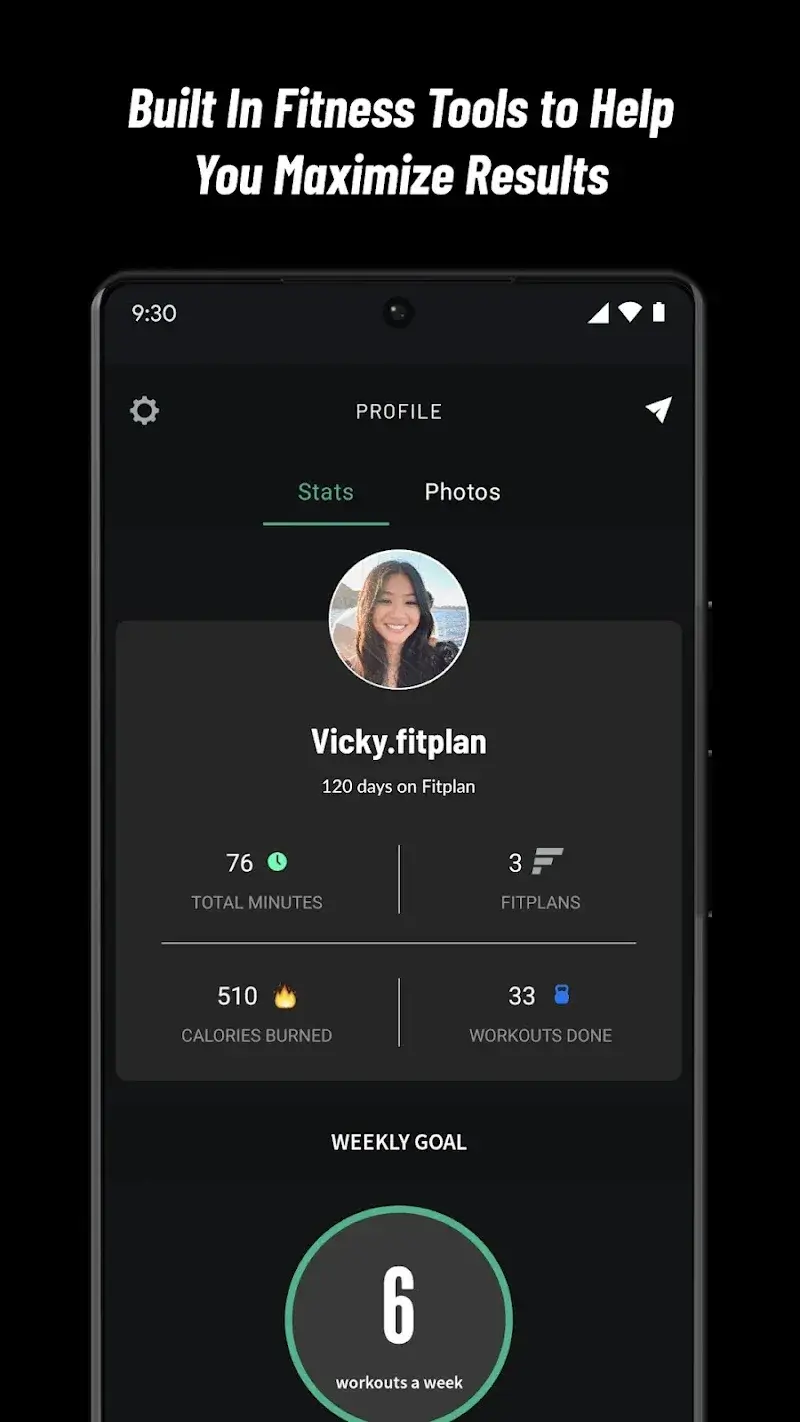 Fitplan screenshot 1