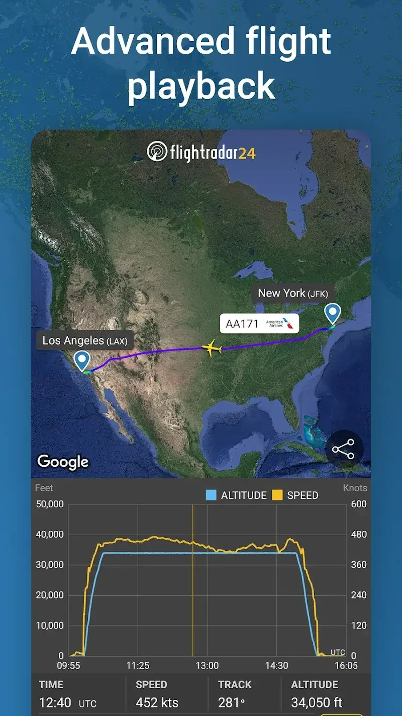 Flightradar24 Flight Tracker screenshot 1