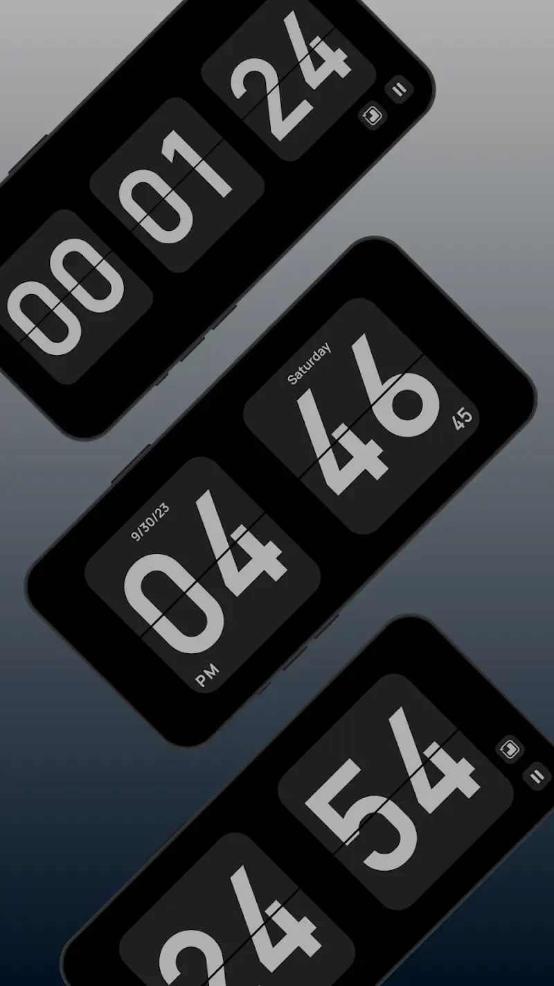 Flip Clock: World Clock screenshot 1