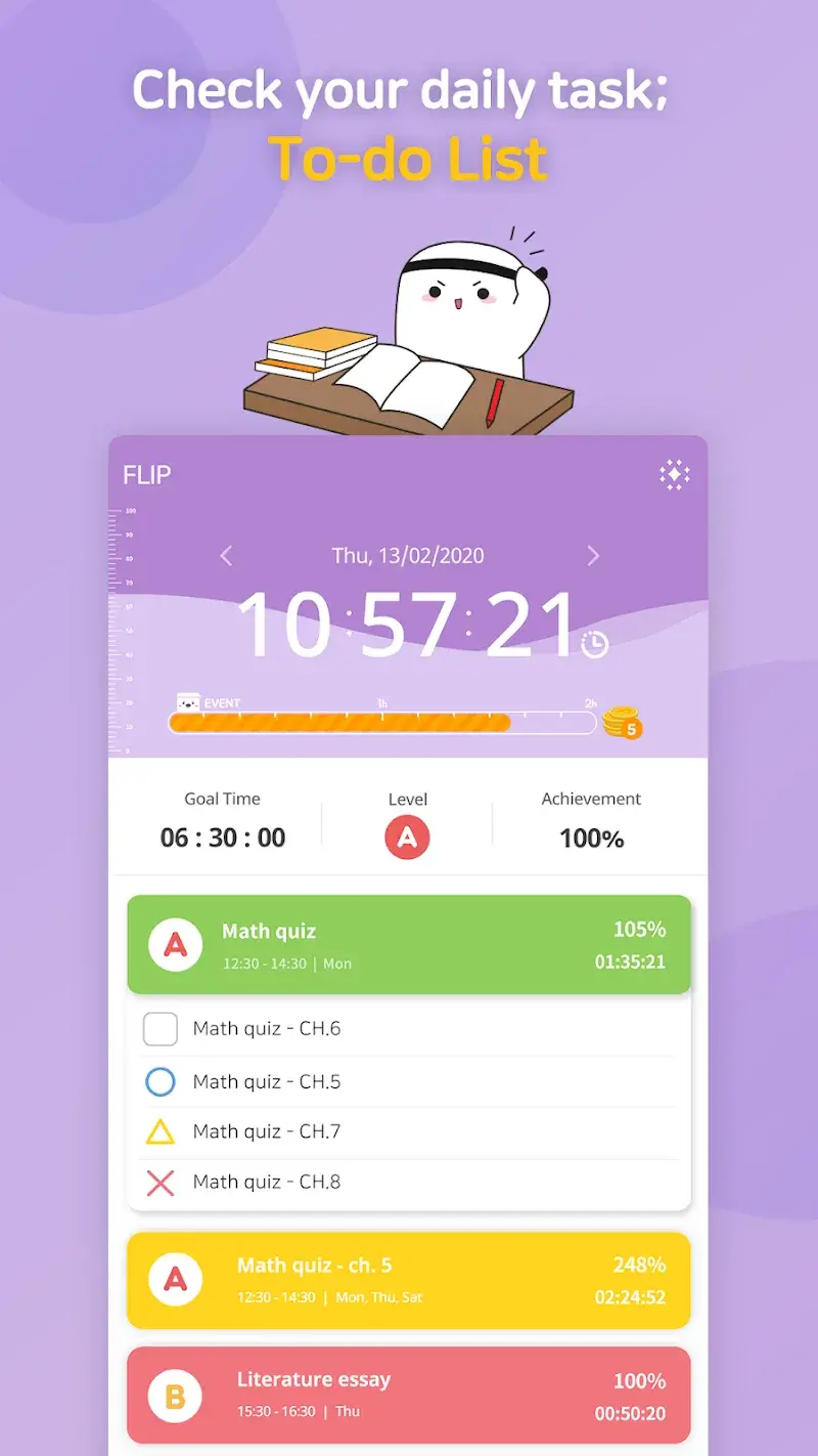 FLIP - Focus Timer for Study screenshot 1