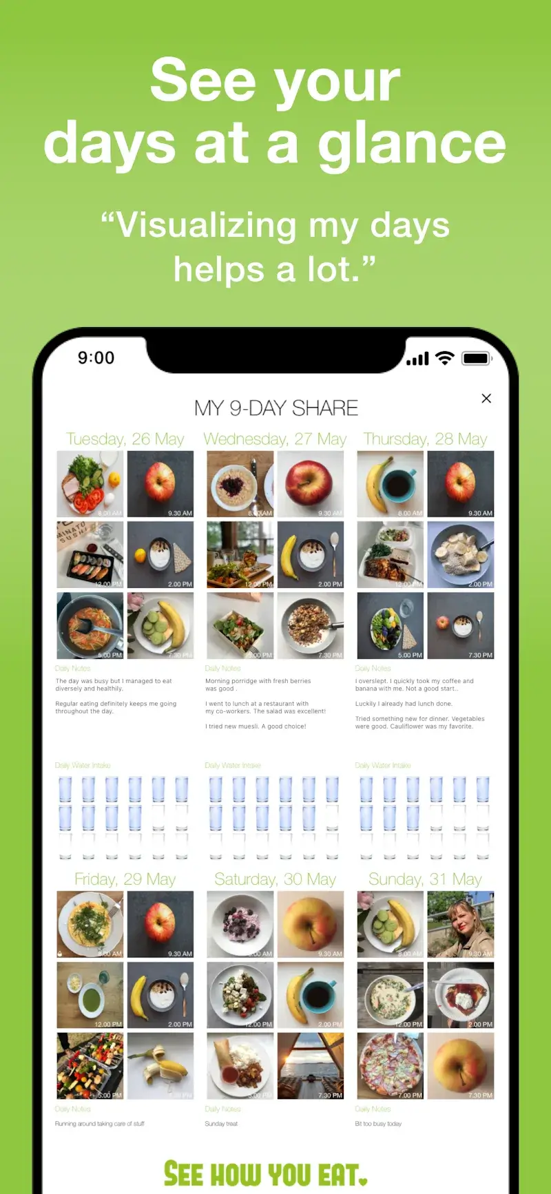 Food Diary See How You Eat App screenshot 1
