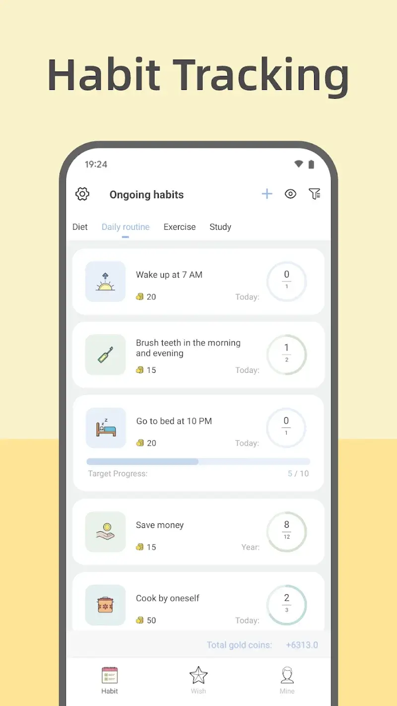 Fun Habit - Habit Tracker screenshot 1
