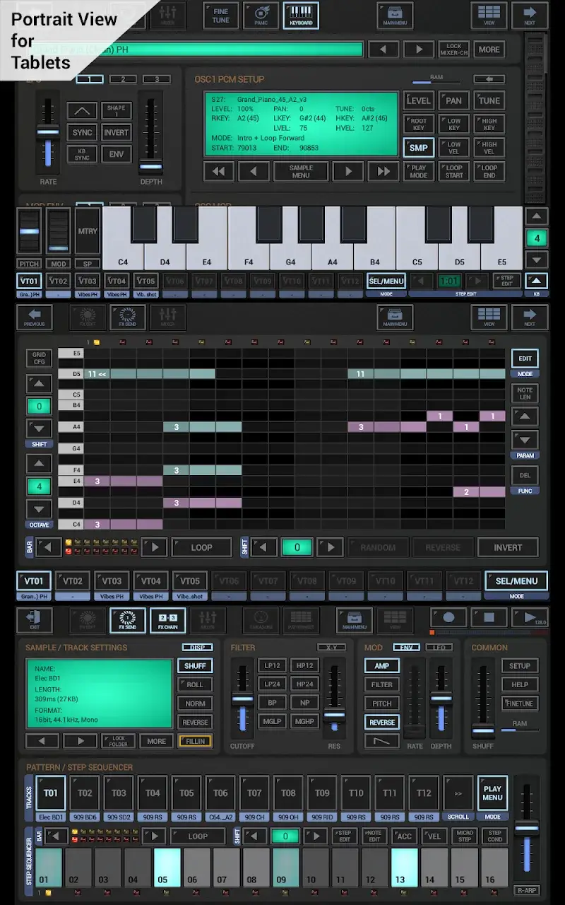 G-Stomper Studio screenshot 1