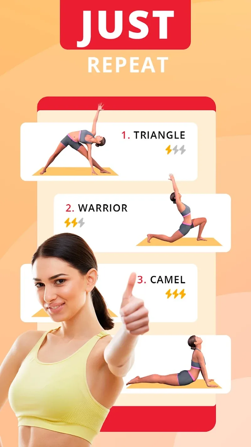 Hatha yoga for beginners screenshot 1