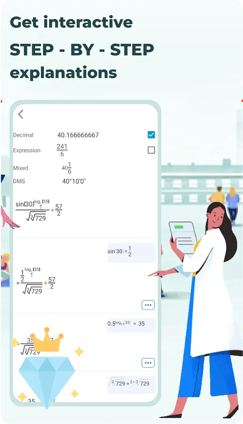 HiEdu Calculator He-580 Pro screenshot 1