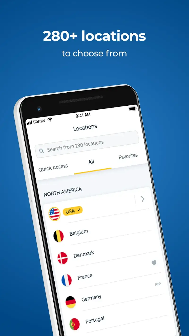 HMA VPN Proxy screenshot 1