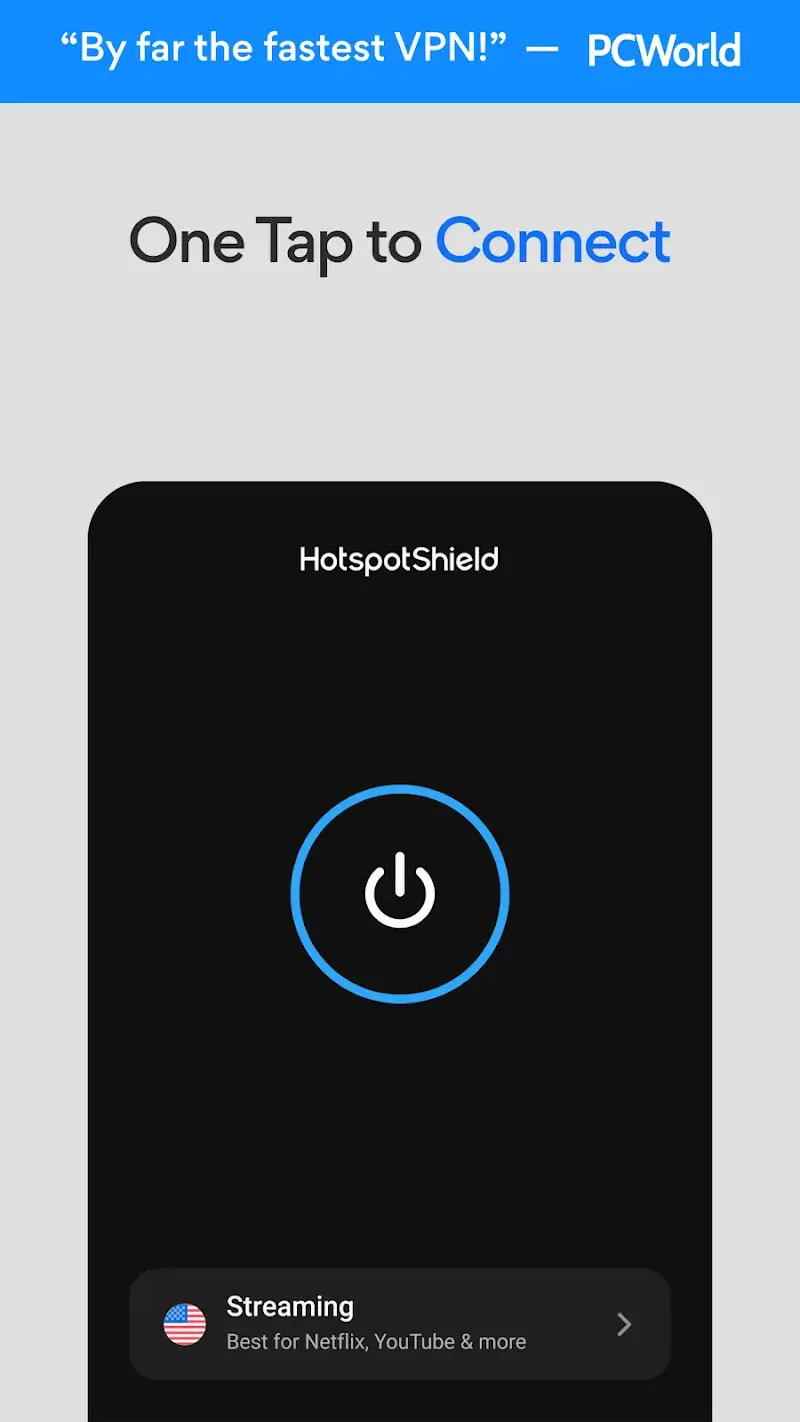 Hotspot Shield VPN screenshot 1