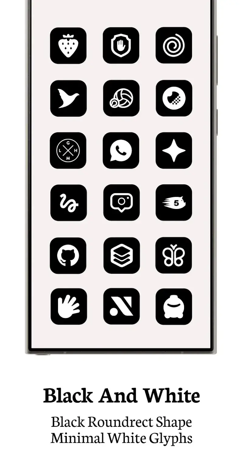 iBlack OS Icon Pack screenshot 1