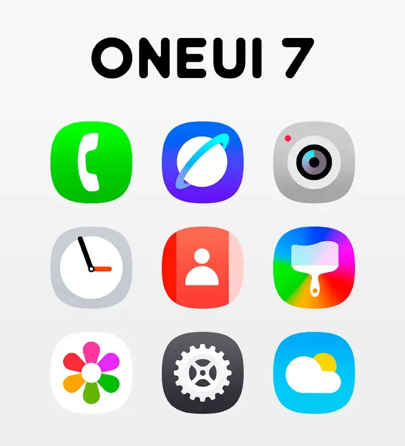 Icon Pack for OneUI 7 screenshot 1