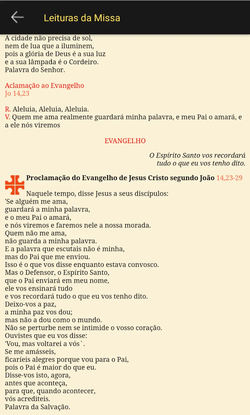 iLiturgia screenshot 1