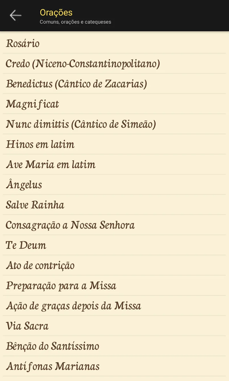 iLiturgia screenshot 1