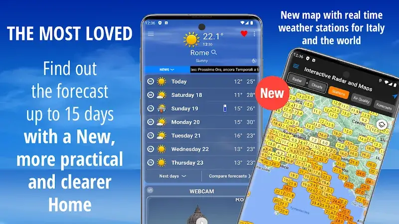 iLMeteo: weather forecast (the Weather) screenshot 1