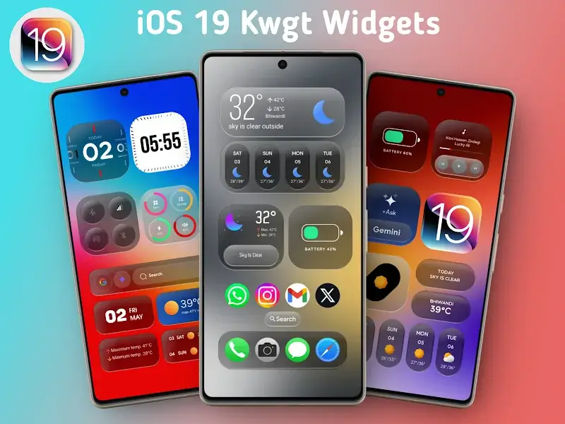 iOS 19 Kwgt screenshot 1