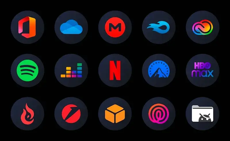 iPlum - Icon Pack (Round) screenshot 1