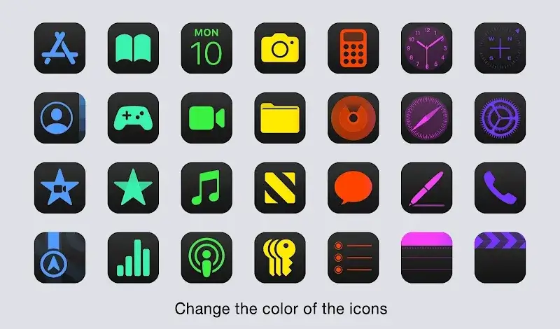 iTinted - Icon Pack screenshot 1