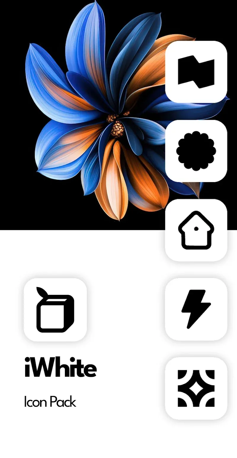iWhite OS Icon Pack screenshot 1