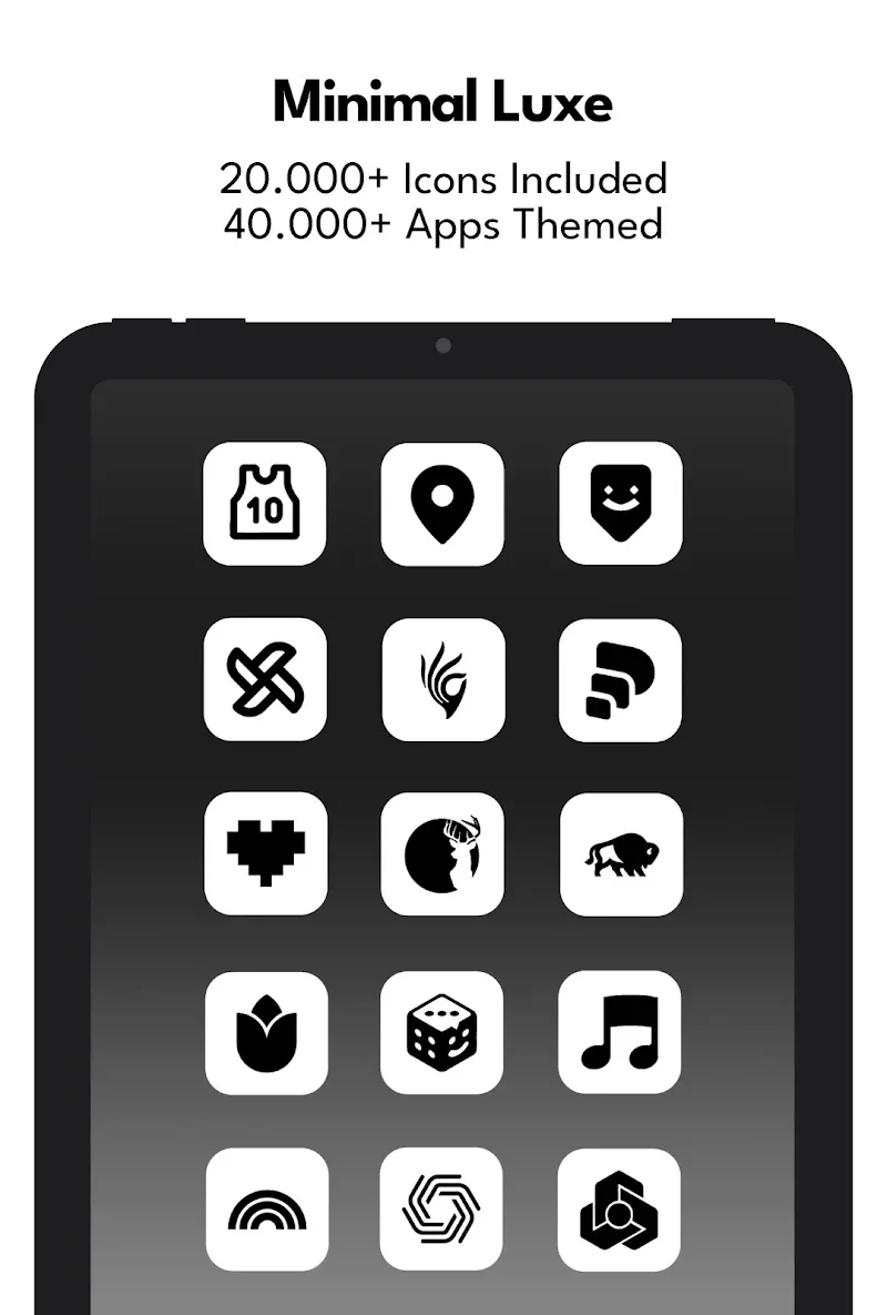 iWhite OS Icon Pack screenshot 1